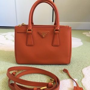 Prada Galleria Mini Papaya / Orange